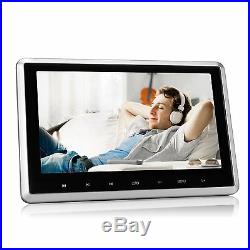 10.1'' Car Headrest Monitor DVD Player USB/SD/HDMI/FM/Game TFT LCD Touch Screen