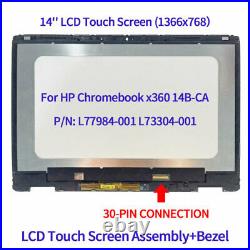 14'' LCD Touch Screen Assembly For HP Chromebook X360 14B-CA0061WM 14B-CA0645CL