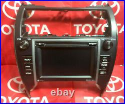 14 Toyota Camry Replacement Navigation Face-plate LCD & Touch-screen Digitizer