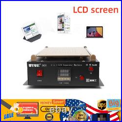14in LCD Touch Screen Hot Plate Glass Vacuum Separator Machine Cellphone Repair