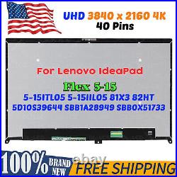 15.6 Lcd Touch Screen Lenovo IdeaPad Flex 5-15IIL05 5-15ITL05 4K UHD 5D10S39644