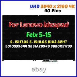 15.6 Lcd Touch Screen Lenovo IdeaPad Flex 5-15IIL05 5-15ITL05 4K UHD 5D10S39644