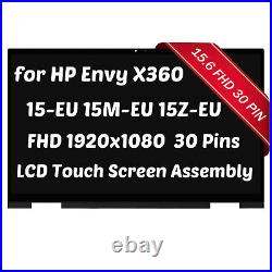 15.6 for HP Envy X360 15-EU 15M-EU 15Z-EU 15M-EU0023DX LCD Touch Screen Assembly