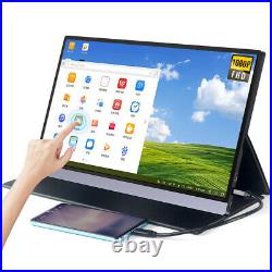 15.6 inch HDMI LCD with case 19201080HD Monitor Capacitive Touch Screen