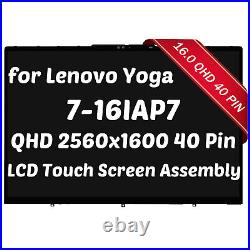 16 LCD Touch Screen Digitizer Assembly for Lenovo Yoga 7-16IAP7 16IAH7 82QG 82UF