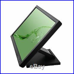 19 5-Wire Touchscreen LCD VGA 19 inch Touch Screen Monitor POS USA Seller