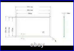 27 inch USB IR Multi touch screen overlay for Dell HP lenovo touch scree LCD