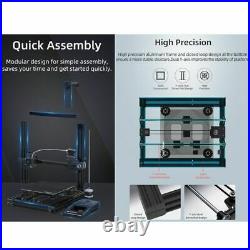 3D Printers DIY Kit Full Metal Large Printing Touch Screen LCD Filaments SD US