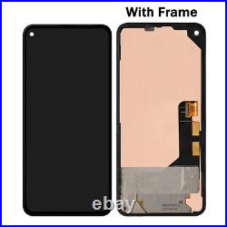 6.34 For Google Pixel 5a 5G Display LCD Touch Screen Digitizer Assembly ± Frame