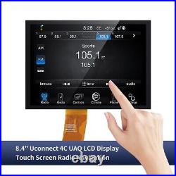 8.4 Replacement 17-22 Uconnect 4C UAQ LCD Display Touch Screen Radio Navigation