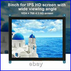 8 inch 1024x768 Capacitive Touch Screen LCD Display for Raspberry Pi 4B/3B/MinPC