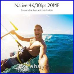 AKASO V50 Pro Native 4K 20MP WiFi Action Camera LCD Touch Screen with 32G SD Card