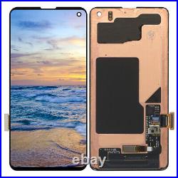 AMOLED LCD Display Touch Screen Digitizer Frame For Samsung S10 S10 Plus S10E US