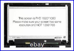 Dell Inspiron 13 7352 7353 7359 YD4WJ FHD Touch LCD Bezel Assembly