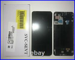Display LCD Touch Screen Vetro Originale Amoled Samsung A50 Sm-a505f Nero + Kit