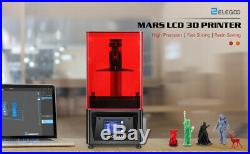 Elegoo Mars LCD 3D Printer UV Photocuring 3.5'' Smart Touch Color Screen USB HD
