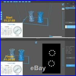 Elegoo Mars LCD 3D Printer UV Photocuring 3.5'' Smart Touch Color Screen USB HD