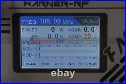 FMT3.0-80 80W STEREO Professional FM Broadcast Transmitter TOUCH LCD Screen