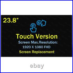 For HP l99803-002 23.8 LED LCD Touch Screen Display Panel FHD 1920×1080