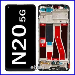 For OnePlus Nord N20 5G LCD Display Touch Screen Digitizer ±Frame Replacement