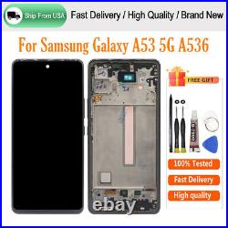 For Samsung Galaxy A53 5G A536 OLED Display LCD Touch Screen Digitizer Replace