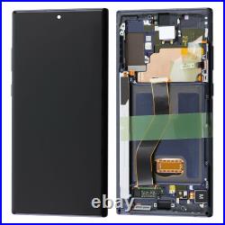 For Samsung Galaxy Note 10 Note 10 Plus LCD Display Touch Screen Digitizer+Frame