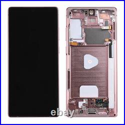 For Samsung Galaxy Note 20 SM-N981 LCD Display Touch Screen Replacement Bronze