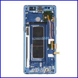 For Samsung Galaxy Note 8 N950F LCD Display Touch Screen+Frame Replacement Blue