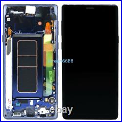 For Samsung Galaxy Note 9 N960F LCD Display Touch Screen+Frame Replacement Blue