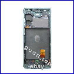 For Samsung Galaxy S20 FE 5G SM-G781U SM-G781B Display LCD Touch Screen Frame
