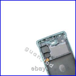For Samsung Galaxy S20 FE 5G SM-G781U SM-G781B Display LCD Touch Screen Frame