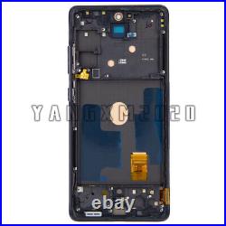For Samsung Galaxy S20 FE 5G SM-G781U1 G781U LCD Touch Screen Digitizer Frame