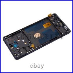 For Samsung Galaxy S20 FE 5G SM-G781U1 G781U LCD Touch Screen Digitizer Frame