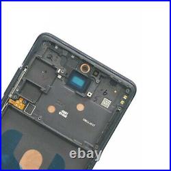 For Samsung Galaxy S20 FE 5G SM-G781U1 LCD Display Touch Screen Assembly Frame