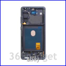 For Samsung Galaxy S20 FE 5G SM-G781U1 LCD Display Touch Screen Digitizer Frame