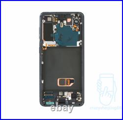 For Samsung Galaxy S21 5G SM-G991 OLED Display LCD Touch Screen Digitizer Frame
