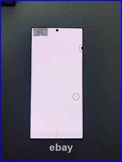 For Samsung Galaxy S22 Ultra S908U LCD Display Touch Screen Frame OEM (Dot-A)