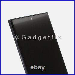 For Samsung Galaxy S22 Ultra S908U OLED LCD Display Touch Screen Replacement Blk