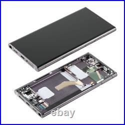 For Samsung Galaxy S22 Ultra SM-S908U LCD Display Touch Screen Replacement Black
