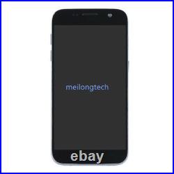 For Samsung Galaxy S7 G930F LCD Display Touch Screen Digitizer With Frame Black