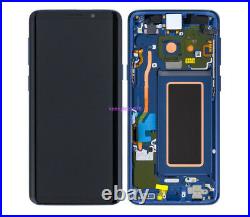 For Samsung Galaxy S9+ Plus G965F LCD Display Touch screen Digitizer+frame+Blue