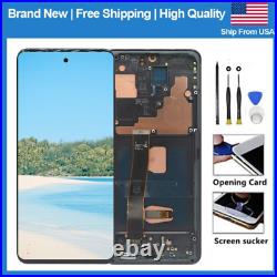 For Samsung S20 Ultra 5G G988 OLED LCD Display Touch Screen Digitizer withFrame