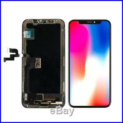 For iPhone X AMOLED LCD Display OLED Touch Screen Assembly Replacement Black