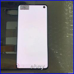 Full LCD Display Touch Screen Digitizer Frame For Samsung Galaxy S10 G973 dot-A