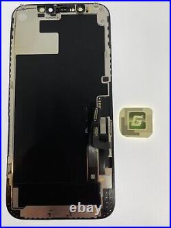 Genuine 8/10 iPhone 12/12 Pro Original OLED LCD Display Touch Screen Digitizer