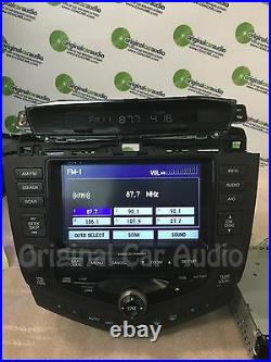 Honda Accord NAVIGATION Nav GPS Touch Screen Display LCD 6 Disc CD Changer 2GY2