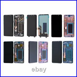 LCD Display Touch Screen Digitizer Assembly+Frame For Samsung Galaxy S9 S9 Plus