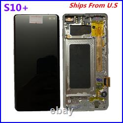 LCD Display Touch Screen Digitizer Frame For Samsung Galaxy S10 Plus G975 S10+