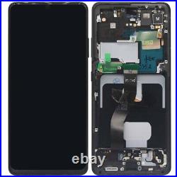 LCD Display Touch Screen Digitizer Frame For Samsung Galaxy S21 Ultra 5G G998