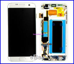 LCD Display Touch Screen Digitizer+Frame For Samsung Galaxy S7 Edge G935F+cover